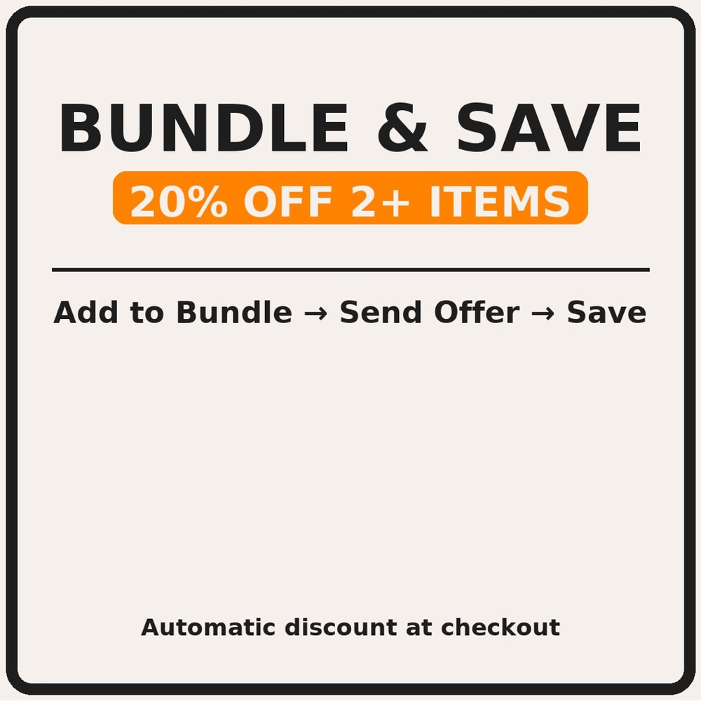 BUNDLE & SAVE — 20% off 2+ items ✨